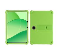Case for OnePlus Pad Lite Tablet 11 inch Release 2025 Model OPD2419/2417 - Kids Friendly Shockproof Silicone Soft Shock Proof Protective Cover with PC Adjustable Stand (Green)
