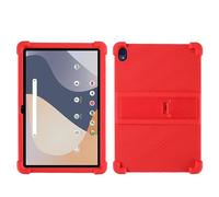 Case for Onn. 10.1" (2024 Model) 10.1 inch Tablet with PC Kickstand, Soft Silicone, Washable, Thickened Corner Shockproof Case, Red