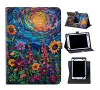 Case for Onn 10.4 inch /10.4'' Tablet Pro 2023 (Model:100110603),Mxfdegf 360 Degree Rotating Stand and Magnetic Closure Case for Onn Tablet Pro 10.4 inch/ 10.4''(Model 2023),Watercolor Sunflower