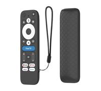 Case for onn Google TV Remote Control,NOUKAJU Remote Control Protective Cover with Lanyard,Drop-Proof,Protective Case for onn Google TV New 2025(Black)