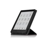 Case for Onyx BOOX GO 6 The 6" ePaper Reader，Premium Leather Business Folio Stand Cover with Hand Strap for Ebook,Black.