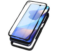 Case for Oppo A16 and A16s Plexiglas Back and Polymer Front Black