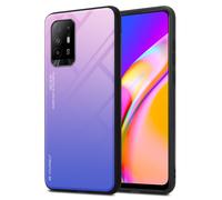 Case for Oppo A94 5G Phone Cover Tempered Glas TPU Silicone