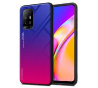 Case for Oppo A94 5G Phone Cover Tempered Glas TPU Silicone