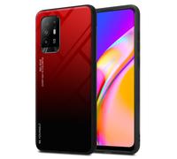 Case for Oppo A94 5G Phone Cover Tempered Glas TPU Silicone