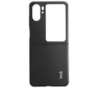 Case for Oppo Find N2 Flip Bi-material Rigid Effect Carbon Imak Ruiyi