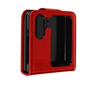 Case for Oppo Find N2 Flip Magnetic Tab Cover Chesterfield Red
