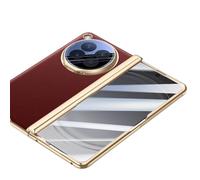 Case For Oppo Find N6, Super Slim Shell Camera Kickstand Red