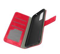 Case for Oppo Find X3 Neo, Wallet Cover Video Stand Red