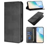 Case for OPPO Find X9 Pro 5G Official Wallet Cover, Auto Magnetic Closure PU Leather Flip Shell with RFID Blocking Card Holder, Kickstand & Shockproof Protection for OPPO Find X9 Pro 5G Black