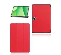 Case for OPPO Pad SE/OnePlus Pad lite 11 inch, yystao Slim Stand Tri-Fold Hard Protective Case Cover Compatible with OnePlus Pad lite/OPPO Pad SE, Shockproof & Dustproof, Red