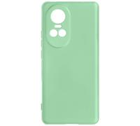 Case for Oppo Reno 10 and 10 Pro Semi-rigid Soft-touch with Strap Green