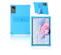 Case for OUKITEL OT11 Tablet 11 inch 2025 Newest, yystao Kids Skin-Friendly Soft Silicone Protective Cover compatible with OUKITEL Tablet OT11, Adjustable Stand (Azure)