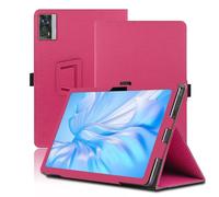 Case for OUKITEL OT5S 12 inch, OUKITEL OT5S Tablet Case, Folding Stand Protective Cover with Pencil Holder and Wrist Strap, Full Protection. (Red)