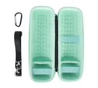 Case for Outdoor Speaker Storage Carry Travel Hard Case Protective Portable Flip 6 Wireless Speaker Extra Space for Plug and Cable(Green)