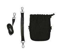 Case for Outdoor Speaker Suitable for Bluetooth Speaker Protective Case, Hand in With Carrying Bag, Transparent Sound Mesh(Black With)