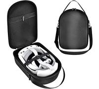 Case for PICO 4 All-in-One VR Headset 128GB/256GB, Virtual Reality Glasses PC Accessories Storage Holder with Mesh Pocket Suitable for USB Cables and Earphones (Box Only)