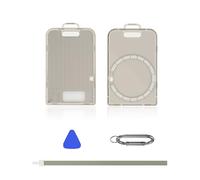 Case for PLAUD Note/Plaud Note pro Wireless Voice Recorder, yystao Hard PC Magnetic Protective Cover, Dustproof, Shockproof & Durable, Transparent grey