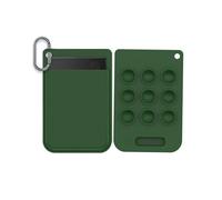 Case for Plaud Note Pro AI Voice Recorder 2026 New, WUNIAK Soft Silicone Protective Portable Cover Scratch & Shock Resistant with Carabiner, Charging-Friendly Design, Green