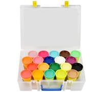 Case for Play-Doh Modeling Compound 20-Pack Case of Colors 3-Ounce Cans,Storage Box Organizer Container Holds 32-Pack of 1-Ounce Modeling Compound for Kid Party Favors(Box Only)