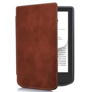 Case For Pocketbook Verse Pro, TPU Protective Case, Flip-cover with Auto Sleep/Wake Function (Coffee)