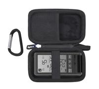 Case for PRGR HS 130-A Portable Golf Launch Monitor - Travel Protective Carrying Storage Bag (Full Black)