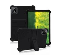 Case for Raemond K50 10 Inch Tablet,Soft Silicone Cover,with Folding Stand,Lightweight Shockproof,Anti-Scratch,All-Around Protection,Black