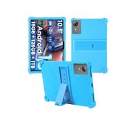 Case for Raemond K70 Android Tablet 10 Inch,WUNIAK Shock Proof Lightweight Stand Rubber Shell Protective Cover,Kids Friendly Soft Silicone Adjustable Stand Cover,LIGHTBLUE
