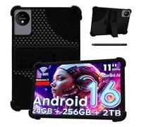 Case for Raemond M70 11-Inch Tablet - Shockproof Silicone Protective Cover with Kickstand,Drop-Resistant Business Style,Pen Slot,Black