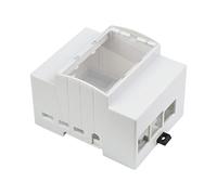 Waveshare Case for Raspberry Pi 4, ABS Material, Clear Top Window, Large Inner Space, Compatible with Various HATs