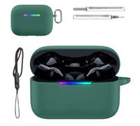 Case for Razer Hammerhead V3 X HyperSpeed,Liquid Silicone Full-Body Protective Cover,Anti-Fingerprint,Dustproof,Shockproof,Skin-Friendly Texture(Dark Green)
