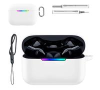 Case for Razer Hammerhead V3 X HyperSpeed,Liquid Silicone Full-Body Protective Cover,Anti-Fingerprint,Dustproof,Shockproof,Skin-Friendly Texture(White)
