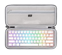 Case for Razer Huntsman Mini / RK61 60% Gaming Keyboard (Case Only) | Carrying Case, Water-resistant & Shock-resistant, Zippered Mesh Pocket Stores Type C to Type A cable