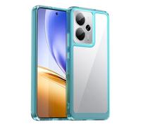 Case for Realme 14T Case cover,Thin and Lightweight Scratch-Resistant Anti-Fingerprint and Drop Protection-Blue(Transparent)