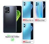 Case for Realme 9 4G / 9 PRO+ Protection Phone Cover TPU Silicone Shockproof