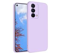 Case for Realme GT Master Edition Slim Pink, Silky to the Touch for Realme GT Master Edition Soft Silicone Shockproof Case Cute Anti-fingerprint Aesthetic (Purple)
