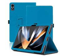 Case for RebotAi D101 10.1 inch, RebotAi D101 Tablet Case, Folding Stand Protective Cover with Pencil Holder and Wrist Strap, Full Protection. (Light Blue)