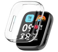 Case for Redmi Watch 3 Active, Silicone TPU Screen Protector, Anti-scratch, Anti-dust, Protective Cover for Redmi Watch 3 Active