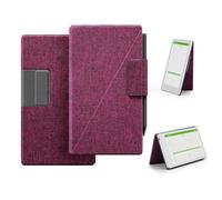 Case for Remarkable Paper Pro Move, Magnetic Stand Case with Pen Holder Fold into the Back, Mosaic Weave Folio Cover with Auto Wake/Sleep, Microfiber Lining, Strong Magnet(Burgundy)