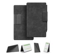 Case for Remarkable Paper Pro Move, Magnetic Stand Case with Pen Holder Fold into the Back, Premium PU Leather Book Folio with Auto Wake/Sleep, Microfiber Lining, Strong Magnet(Gray)