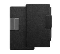 Case for Remarkable Paper Pro Move, Mosaic Weave Folio with Pen Holder Fold into the Back, Auto Wake/Sleep,Microfiber Lining,Flip Design,Strong Magnet(Weave Black)