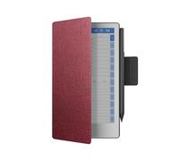 Case for Remarkable Paper Pro Move, Mosaic Weave Folio with Pen Holder Fold into the Back, Auto Wake/Sleep,Microfiber Lining,Flip Design,Strong Magnet(Weave Burgundy)