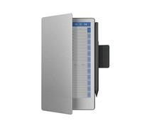 Case for Remarkable Paper Pro Move, Mosaic Weave Folio with Pen Holder Fold into the Back, Auto Wake/Sleep,Microfiber Lining,Flip Design,Strong Magnet(Gray)