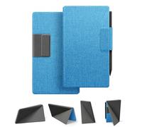 Case for Remarkable Paper Pro Move, Multi-Angle Stand with Pen Holder Fold into the Back, Mosaic Weave Folio Cover with Auto Wake/Sleep, Microfiber Lining, Strong Magnet(Blue)