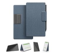 Case for Remarkable Paper Pro Move, Multi-Angle Stand with Pen Holder Fold into the Back, Premium PU Leather Book Folio with Auto Wake/Sleep, Microfiber Lining, Strong Magnet(Dusty Blue)