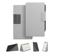 Case for Remarkable Paper Pro Move, Polymer weave Folio with Pen Holder Fold into the Back, Auto Wake/Sleep,Microfiber Lining,Flip Design,Strong Magnet(Gray)