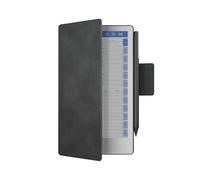 Case for Remarkable Paper Pro Move, Premium Leather Folio with Pen Holder Fold into the Back, Auto Wake/Sleep,Microfiber Lining,Flip Design,Strong Magnet(Skin-Touch Gray)