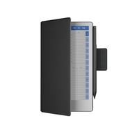 Case for Remarkable Paper Pro Move, Premium Leather Folio with Pen Holder Fold into the Back, Auto Wake/Sleep,Microfiber Lining,Flip Design,Strong Magnet(Leathers Black)
