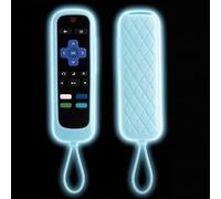 Case for Roku Remote, Cover for Hisense/TCL Roku TV Steaming Stick/Express Universal Replacement Controller Silicone Sleeve Skin