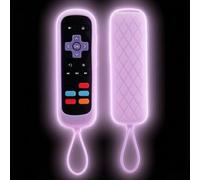 Case for Roku Remote, Cover for Hisense/TCL Roku TV Steaming Stick/Express Universal Replacement Controller Silicone Sleeve Skin
